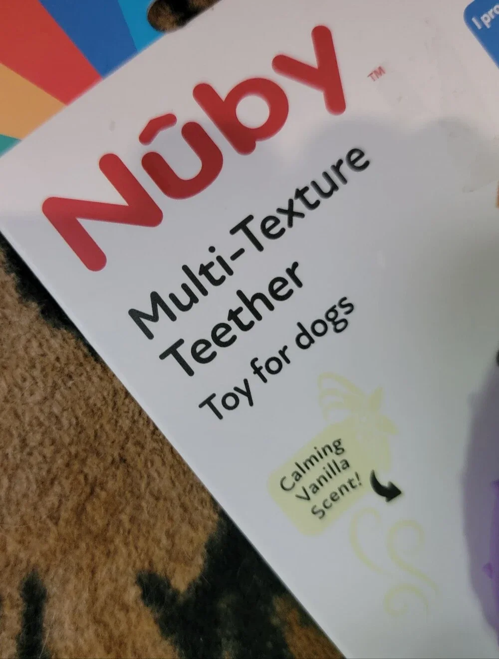 Dog Puppy Multi-Texture Binki Teether Chew Toy - Pink Sz Small Ea. New!